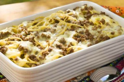Receita com carne moída